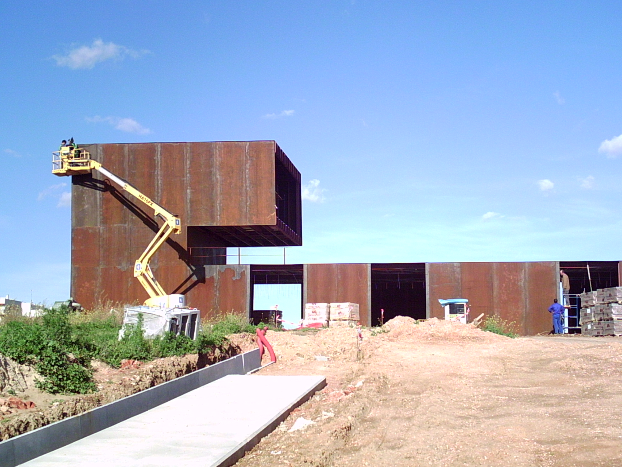 Centro Mirador Interpretativo Cabezo de la Almagra, obra de Grupo Salmerón